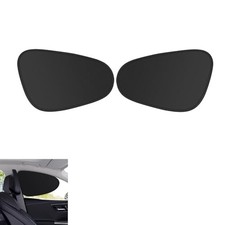 Car Side Window Sun Shades, 2 PCS Window Sunshades 2 PCS Front Window Black