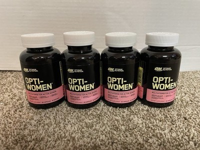 4x Optimum Nutrition Opti Women Multivitamin 60 Capsules ( 240 Total ) Exp 07/27
