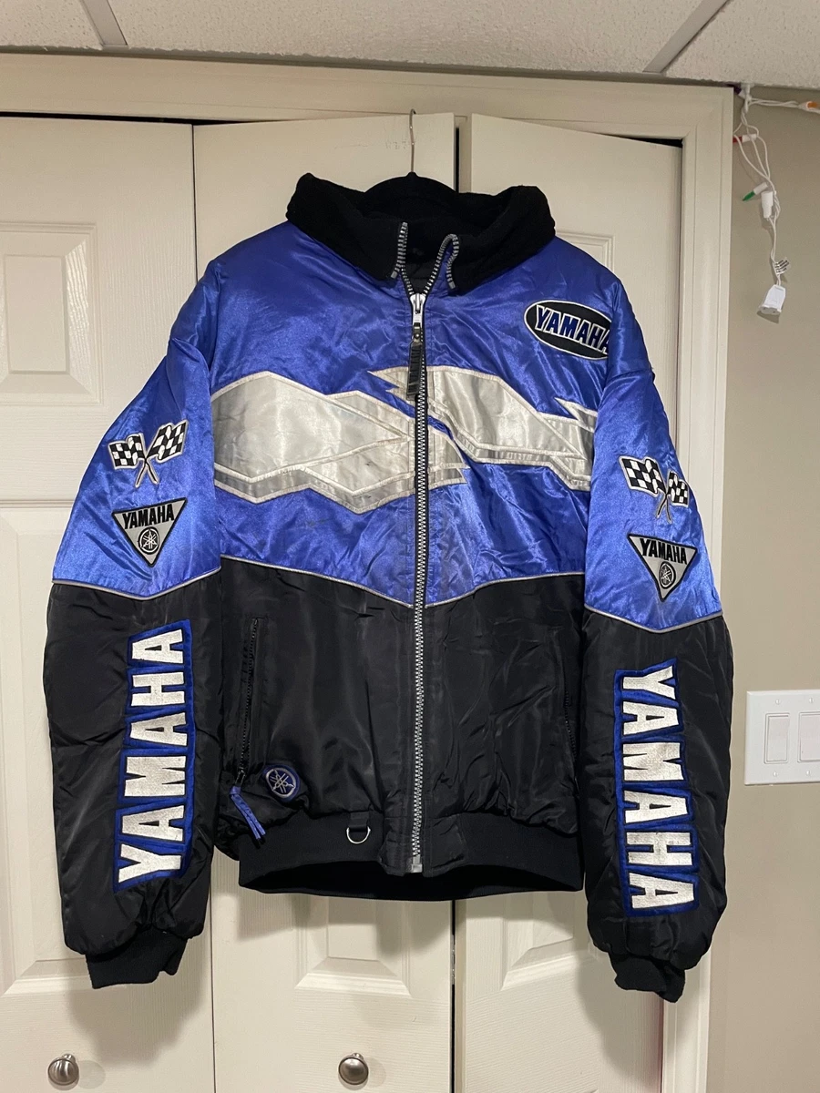 80ｓ ＴＥＡＭ ＹＡＭＡＨＡ 中綿 ジャケット ヴィンテージ 希少 ＬＬ 80s vintage team YAMAHA racing jacket M Yamaha Racing Coats