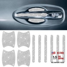 10 Pcs Bling Car Handle Protector Auto Door Bowl Doors Handles Anti Scratch