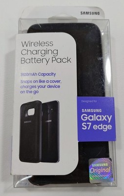 Samsung Wireless Charging Battery Pack Case for Samsung Galaxy S7 EDGE - Black