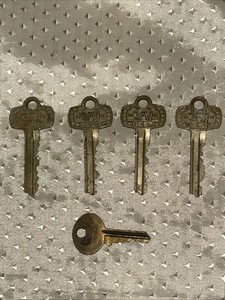 Brass Key Unlawful To Duplicate This Key Best Key Lot Of 5 Keys