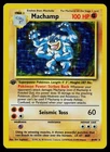 Pokemon Card - Machamp Base Set 1st Edition 8/102 Holo Holo Rare