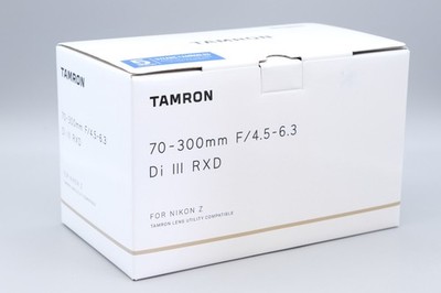 Tamron 70-300mm f/4.5-6.3 Di III RXD Nikon für Z-Mount Objektiv (MwSt ausw.)
