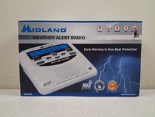 Midland Weather Alert Radio NOAA All Hazard Alarm Clock Emergency WR120B OpenBox