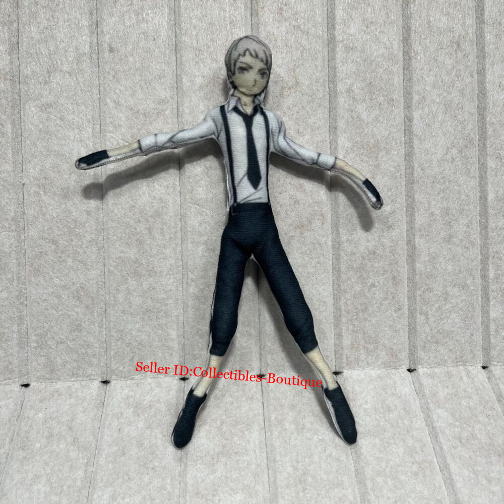 20cm Anime Bungo Stray Dogs Edogawa Rampo Boneca De Pelúcia Dazai Osamu Nakahara Chuuya Nakajima Atsushi Enchido Plushi Brinquedos Boneca I.890838405