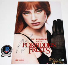 LILI REINHART SIGNED 'FORBIDDEN FRUITS' 12x18 MOVIE POSTER BECKETT BAS COA