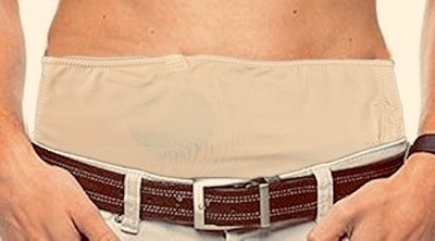 Beige leichter Stomagürtel-Kolostomiegürtel-Stomagürtel-Illeostoma Stützgürtel