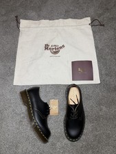 Size UK5 / US 6 Dr. Martens 1461 Made in England Black Leather Oxford Shoes