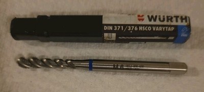 Würth M6 Maschinengewindebohrer DIN 371/376 HSCO Form B | 0653 800 600