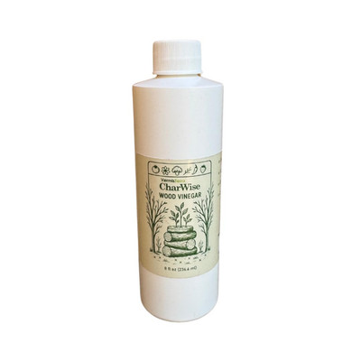 Charwise - 8 Oz Wood Vinegar Biostimulant - Seed Germination, Enriches Soil, Gro