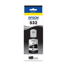 Epson T532120-S T532 PIGMENT BLACK INK BOTTLE
