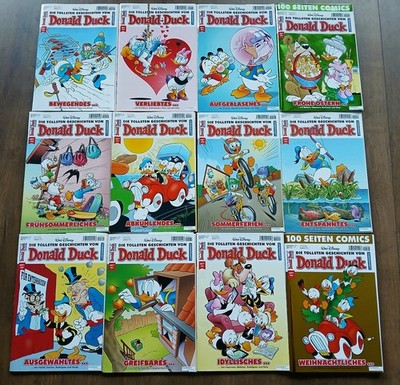 12 x DDSH Jahrgang 2025 Donald Duck Sonderheft 452 - 463 ungelesen Comic Disney