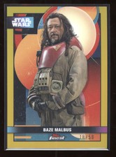 2025 Topps Finest Star Wars Baze Malbus 18/50 #F-62