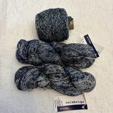 Malabrigo Mechita Fingering Wt Storm Speckled...