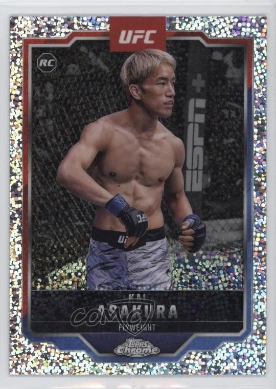 2025 Topps Chrome UFC Speckle Refractor /250 Kai Asakura #161 Rookie RC
