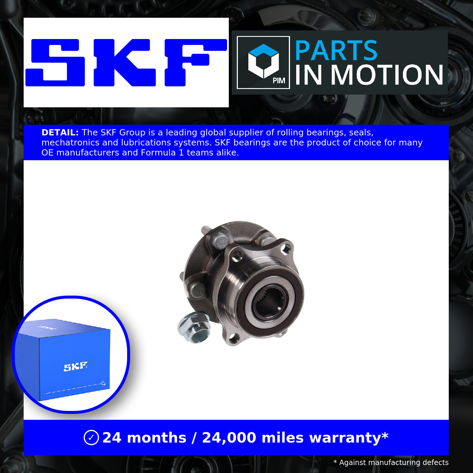Rear SKF-OE VKBA 7479 Wheel Bearing Kit for SUBARU - Image 4