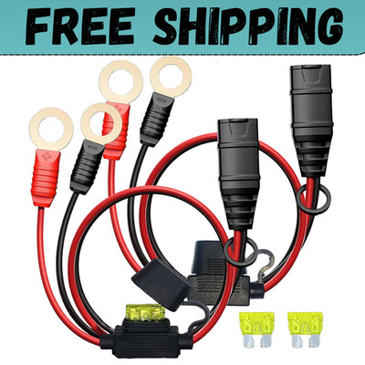 2 Pack GC008 X-Connect Fit for NOCO Battery Charger Accessories Cables,M10 3/8In