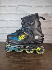 K2 Kinetic 80 Inline Skates Men’s Size 10 Rollerblades ABEC 5 Wheels Fitness
