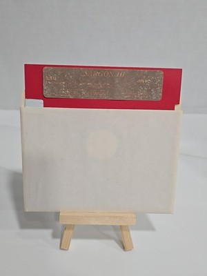   Vintage 1984 Sargon III Chess Game Hayden Software 5.25'' IBM Floppy RARE
