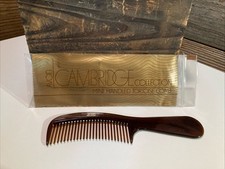 Cambridge Collection curved Tortoise hair Comb 6.5  New Avon 1983 Vintage