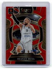 2025-26 Panini Select EuroLeague Dzanan Musa, Dubai Basketball Red Prizms /199