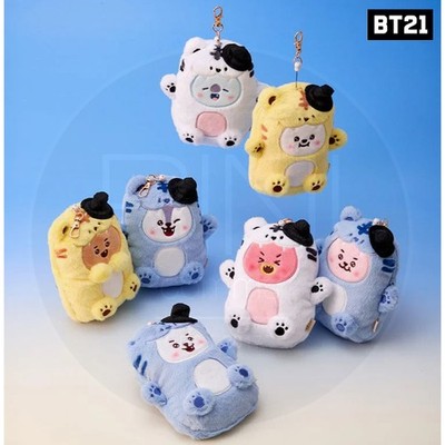 BTS BT21 Official Goods REEL PASS CASE K-HORANG + Tracking Number