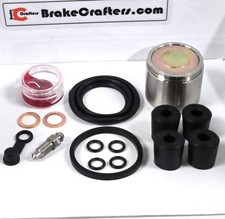 Brake Caliper Seal & Stainless-Steel Piston Kit for Suzuki Front 1973-1977 GL