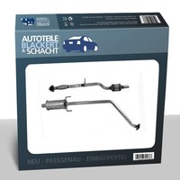 Auspuff Abgasrohr für Opel Mokka 1.6Cdti 01/15-