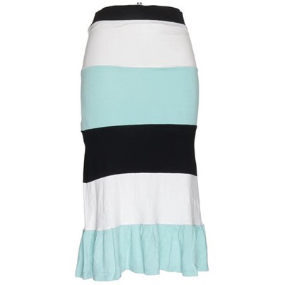 Ichi, Kleid, Größe: M, model: kroppsnära, Weiß/Blau/Schwarz/Mehrfarbig #Kj6