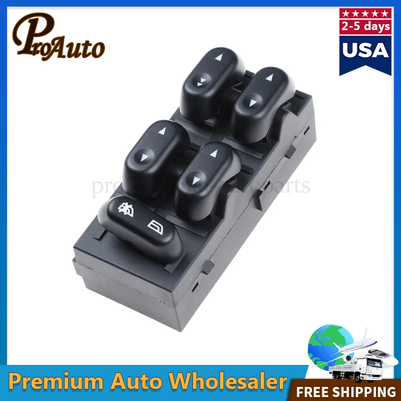 Power Window Switch Control For 2003-2008 Mercury Grand Marquis 2003-04 Marauder - Image 2 of 4