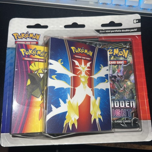 Pokemon SM Guardian Rising / Forbidden Light Mini Portfolio Double Booster Pack 