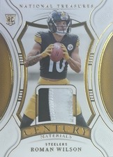 2024 National Treasures  Roman Wilson Century Materials Gold  /25 #CM-RWN 