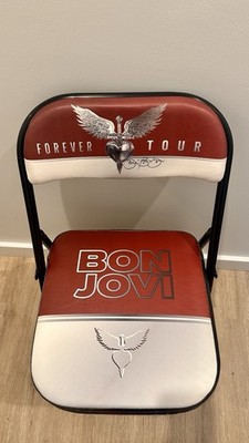 Bon Jovi 2026 Forever Tour VIP Concert Chair signed memorabilia