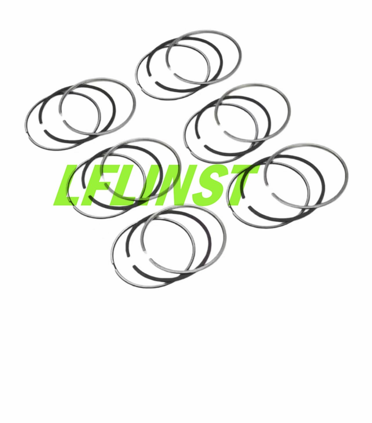 2013-2024 Maserati Ghibli Levante Quattroporte Piston Rings 6PCS 3.0L V6 TT M157