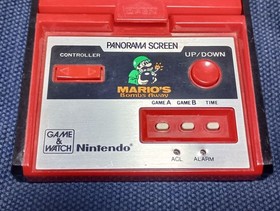 Nintendo Game & Watch Panorama Screen Mario's Bombs Away - Console Only