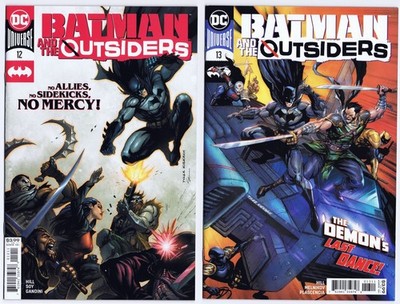 BATMAN AND THE OUTSIDERS (3rd series) # 12, 13 US Comics 2020 SUPER HI-GRADE