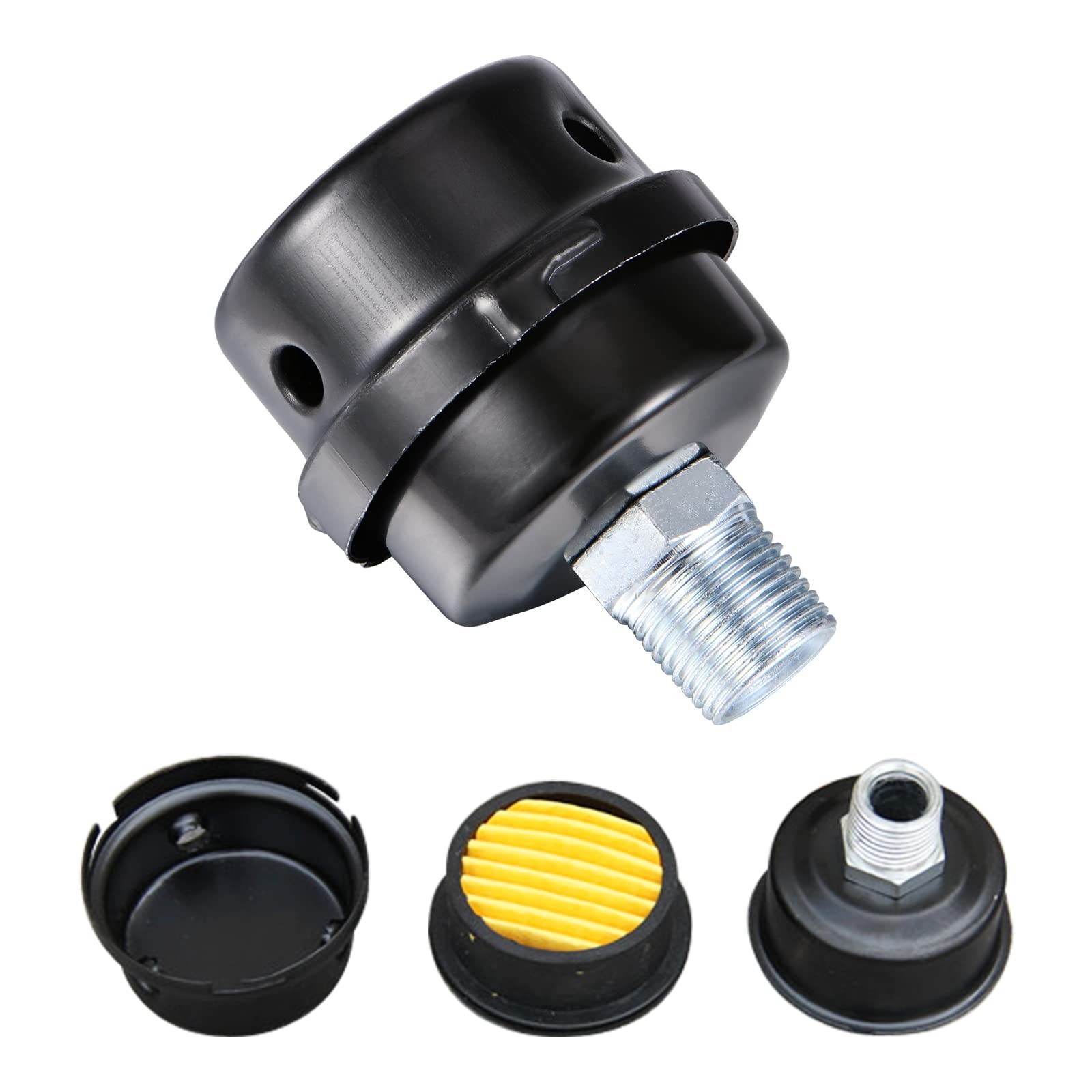 Silencer Filter, Metal Intake Muffler Parts