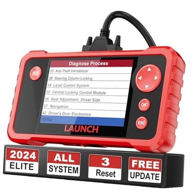  CRP123 V2.0 Plus Elite[2025 New Model]All System Scan Tool with 3 Reset red