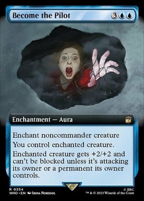 Doctor Who Variants Become the Pilot - Foil - Extended Art