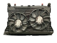 2024-2025 TESLA CYBERTRUCK CYBERBEAST RADIATOR W/ ELECT MOTOR FAN & SHUTTER ASSY