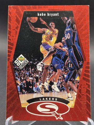 Kobe Bryant 1998-99 Upper Deck UD Choice Starquest Red SP #SQ13