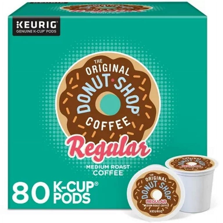 Damaged Box - Original Donut Shop Regular K-Cups Pods Medium