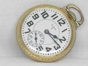 ELGIN 16S 21 JEWEL BW RAYMOND 10K GF SIGNED GRADE 478 RAILROAD WATCH, SERVICED!