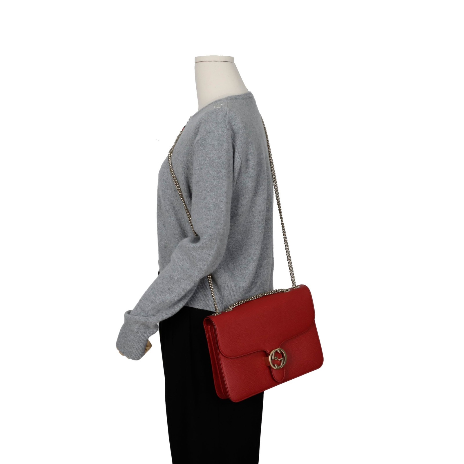 Gucci Interlocking Medium Shoulder Crossbody Bag … - image 10