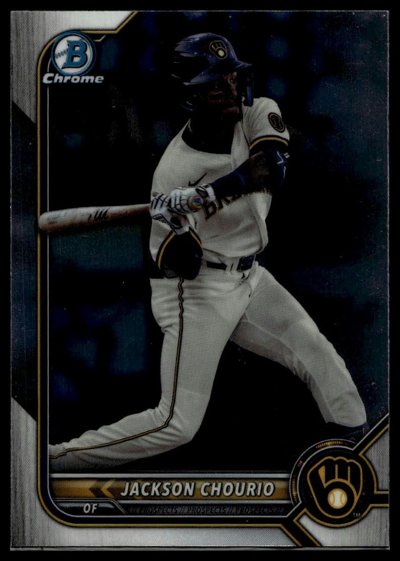 2022 Bowman Draft #BDC-115 Jackson Chourio Chrome