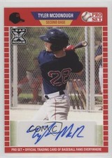 2021 Leaf Pro Set Baseball Blaster Auto Tyler McDonough #PS-TM4 Auto 2o7