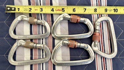 Lot Of 5 Black Diamond Carabiners