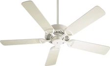 Quorum 43525-67, Estate Antique White Energy Star 52" Ceiling Fan