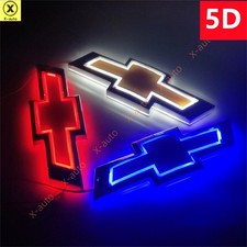 Chevrolet 5D Car LED Emblem Badge Light - Fits Front or Rear - Car Emblem 